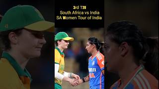 India Women vs South Africa Women 3rd T20 Highlights 2024Ind W vs SA W Highlights 2024 indwvssaw [upl. by Spancake]