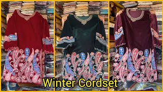 Girlish winter cordsets 🍁 latest collection of winter wear [upl. by Adnamas]