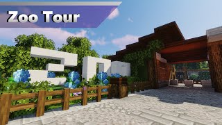 Zoo Tour  Alexs Mobs Zoo Minecraft 1165 Zoo [upl. by Annor]