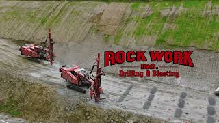 Rock Work Inc Drilling and Blasting Route 1 [upl. by Colner346]