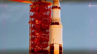 Apollo 11 Launch July 16 1969 HD raw footage  no audio [upl. by Ocirema]