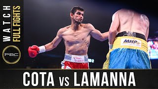 Cota vs Lamanna FULL FIGHT January 18 2020  PBC on FOX [upl. by Strep845]