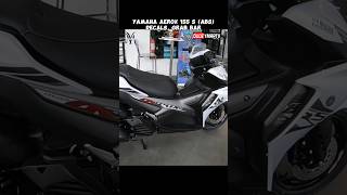 YAMAHA AEROX 155 S ABS DECALS GRAB BAR  DUDE YMARTV [upl. by Lledyr581]