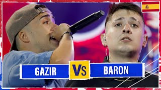 GAZIR vs BARON  Semifinal  Red Bull Batalla Final Nacional España 2024 [upl. by Teryn406]