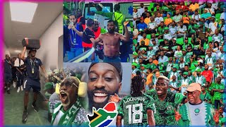 AFCON 2024 Nigeria Vs South Africa Highlights As Adeleke Dance And Celebrate With The Super Eagles [upl. by Maren208]