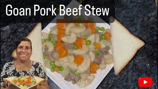 Goan Pork Beef Stew… goan recipes goanvlogger stew lovecooking food cooking love goanfood [upl. by Edna]