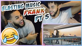 😂🔥THEYRE BACK Blasting INAPPROPRIATE Songs PART 5 in the Library PRANK REACTION [upl. by Attenal]