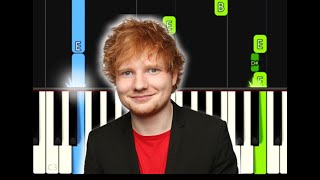 Photografh  ED SHEERAN  Piano Tutorial [upl. by Cardon]