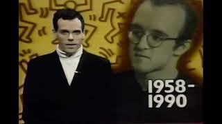 MTV News Report  Death of Keith Haring 1990 [upl. by Mich]