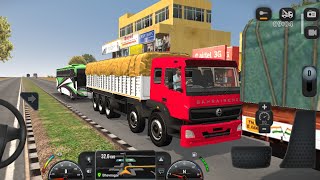 BHARATBENZ 16 Tyre Truck Driving Simulator 2024  Truck Masters India Simulator  Best Android Truck [upl. by Assadah]