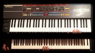 Dreams  Synthesizer amp Piano Intro Van Halen Keyboard Cover [upl. by Geiss502]