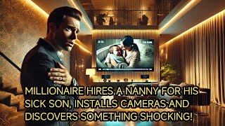 MILLIONAIRE HIRES A NANNY FOR HIS SICK SON INSTALLS CAMERAS AND DISCOVERS SOMETHING SHOCKING [upl. by Ahtimat454]