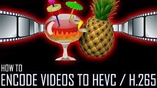 How to Encode Videos to HEVC  H265 With Handbrake [upl. by Moscow568]