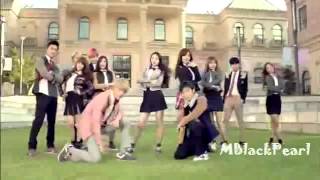 Apink amp BAP  Mini Skoolooks Lyrics MV HangulRomanEng [upl. by Netsuj]