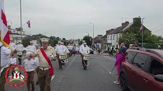 Cookstown Grenadiers FB  Cookstown Sons Of William Parade 2024 [upl. by Richy]