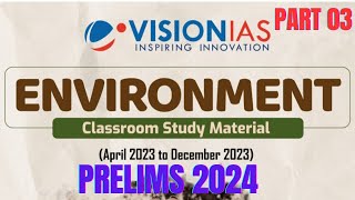 ENVIRONMENT Vision PT 365 Climate Mitigation amp Adaptation  PT 365 2024 PRELIMS  upsc UPSC [upl. by Bittner136]