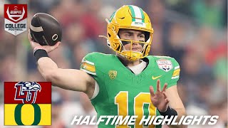 Fiesta Bowl HALFTIME HIGHLIGHTS Liberty Flames vs Oregon Ducks  ESPN College Football [upl. by John23]