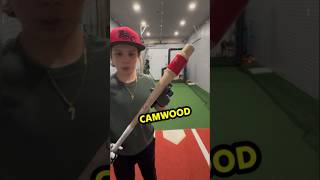 Using the ​sweet spot trainer byCamWoodBatsOfficial baseball training workhard motivation [upl. by Derayne871]