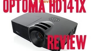 Optoma HD141X Projector Review [upl. by Ardnait]