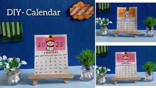 How to make Calendar at home l DIY Calendar 2025 I Paper Calendar idea l Art and Craft with paper [upl. by Jankey]