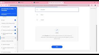 IBM  INTRODUCTION TO DATA CONCEPTS  MODULE 4  QUIZ ANSWERS quizanswers ibm [upl. by Ramoh]