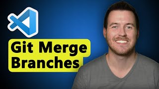 How to Git Merge Branches and Resolve Conflicts in VSCode [upl. by Hambley]