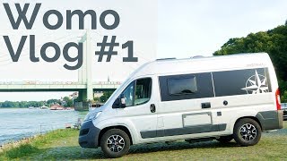 Womo Vlog 1 WohnmobilAbholung  YouTuberTreffen  San Bernardino Pass  Waldbrand  Toskana [upl. by Dilaw]