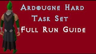 RSTasks Ardougne Hard Tasks  Full Run Guide [upl. by Rettuc206]