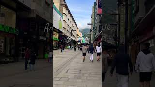 Day Walk in Andorra la Vella  andorra andorraworld andorralavella daywalker marzname [upl. by Dinah695]