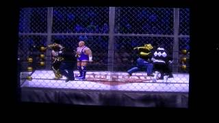 WWE 12 CAW 6 Man Hell In The Cell Match [upl. by Ash173]