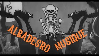 Silly Symphony Skeleton Dance musique Albadesro [upl. by Grounds]