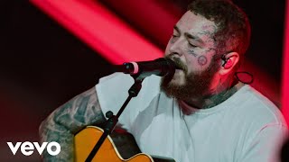 Post Malone  Circles Acoustic – One Night in Rome Italy 2022 [upl. by Dougie]