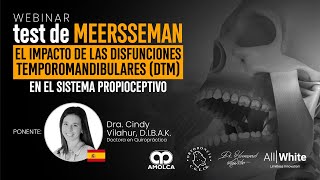 TEST DE MEERSSEMAN EL IMPACTO DE LAS DISFUNCIONES MANDIBULARES DTM EN EL SISTEMA PROPIOCEPTIVO [upl. by Ramsey]