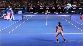 Djokovic vs Denis Istomin Australian Open 2014 HIGHLIGHTS Round 3 TRUE HD [upl. by Mercie]