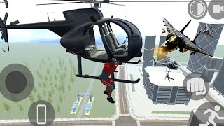 Franklin Driving Helicopter amp Train  Indian Bike Driving 3D  Indian Bike Game Android Gameplay [upl. by Zipah327]