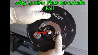 How Camber Plate Monoballs Wear Clunk and Fail [upl. by Burnsed]