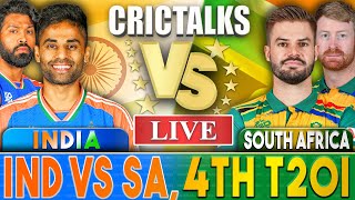 Live IND Vs SA 4th T20I Joburg  Live Scores amp Commentary  India vs South Africa [upl. by Duffy889]