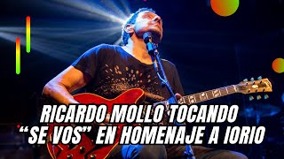 👏 RICARDO MOLLO homenajeó a IORIO en el Teatro Flores 271023 [upl. by Ahtennek]