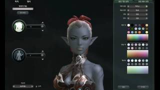 Aion  Asmodian Female Looks hairstyles faces tattoos [upl. by Juback]