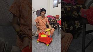 Mini vlog 27  cmt for link meesho la papa kaga 300 rs ku vanguna potty seat  abivlogs Abi vlogs [upl. by Saffren]