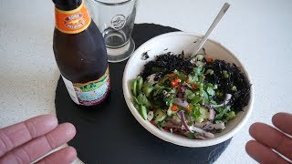 Hawaiian Food Taste Test  Poké amp Kona Hanalei Island IPA  Food amp Drink [upl. by Tyrrell]