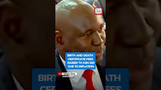 Birth amp death certificates fees raised to 200 shillings newsonekenya shortsafrica [upl. by Ailsun]