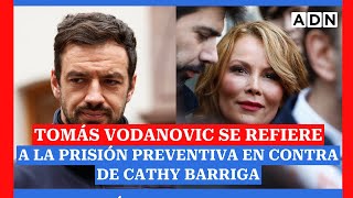 Tomás Vodanovic alcalde de Maipú se refiere a la prisión preventiva en contra de Cathy Barriga [upl. by Nauqe]