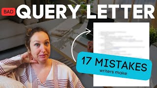 ALL the mistakes writers make in our queriesin ONE letter [upl. by Kay]