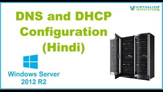 DHCP and DNS Server Configuration in Hindi [upl. by Einohpets575]