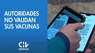 Mujer lucha por volver a Francia Autoridades chilenas no validan sus vacunas [upl. by Arinay]