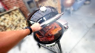 WEBER SUMMIT CHARCOAL  REVIEW and TEST [upl. by Leirbag]