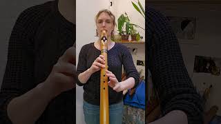 Stellar Native American Style Flutes  Western Red Cedar flute in the key of bass C  5719 [upl. by Blackman]