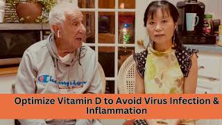 Optimize Vitamin D to Avoid Virus Infection amp Inflammation VitaminD [upl. by Steffi]