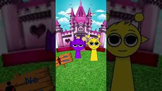 Incredibox Sprunki girl castles shorts sprunkiincrediboxmod trending animation sprunki [upl. by Nnairrehs]